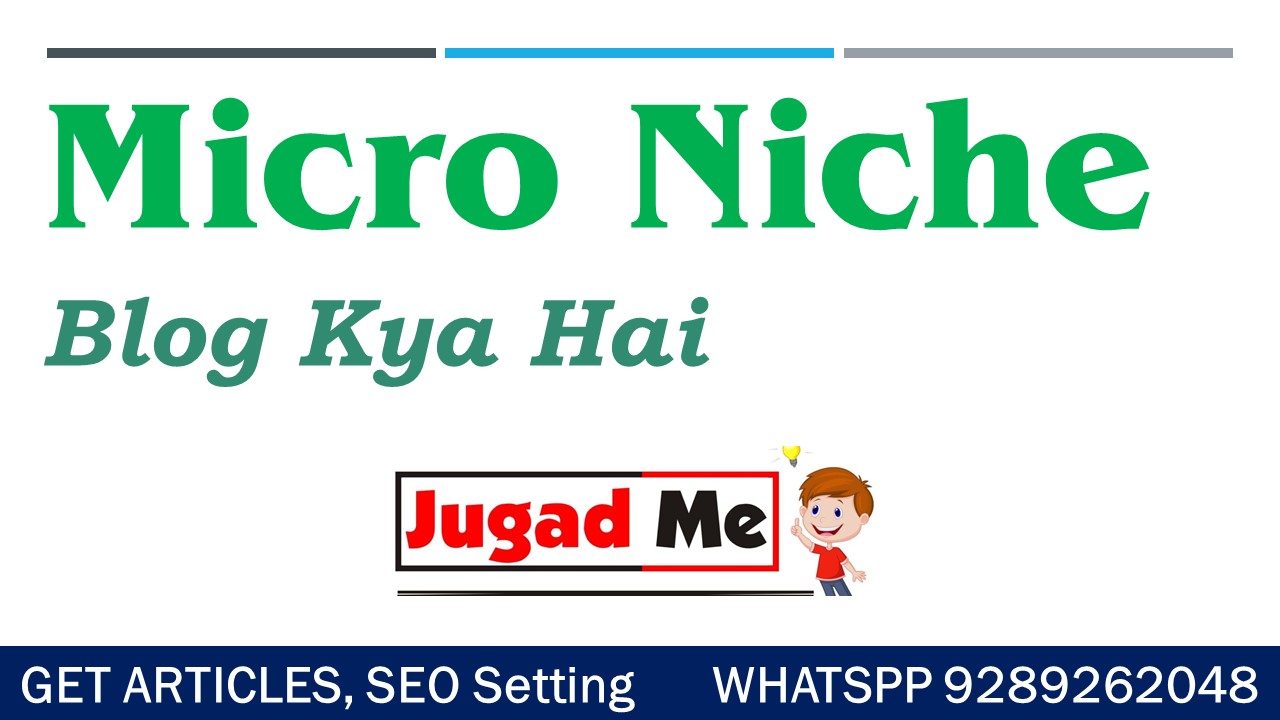 Read more about the article Micro Niche Blog Kya Hai  – Micro Niche Blog Ideas 2023
