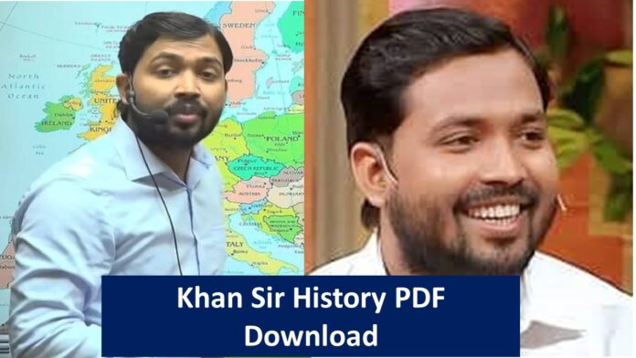 Khan Sir History PDF Download